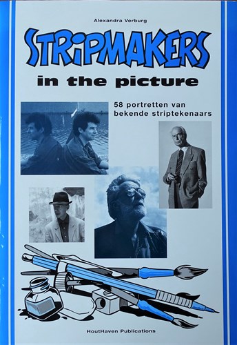 Alexandra Verburg  - Stripmakers in the picture, Hc+stofomslag (Houthaven Publications)