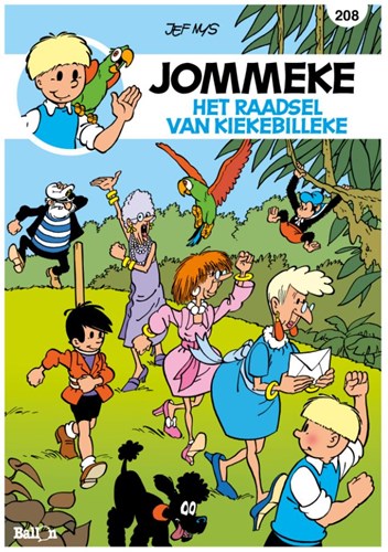 Jommeke 208 - Het raadsel van Kiekebilleke, Softcover, Jommeke - Relook (Ballon)