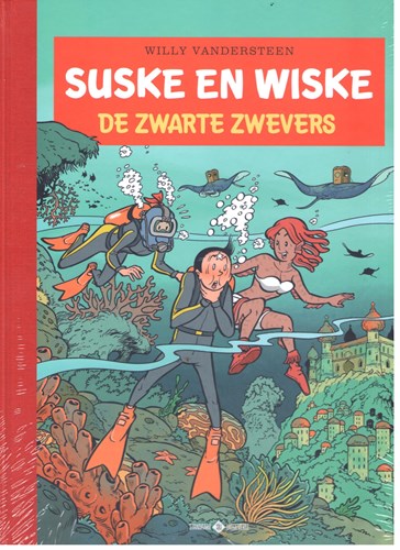 Suske en Wiske 342 - De zwarte zwevers, Hc+linnen rug, Vierkleurenreeks - Luxe (Standaard Uitgeverij)