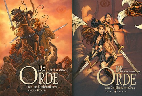 Orde van de Drakenridders, de 1 en 2 - Voordeelpakket Jaïna + Akanah, Hardcover (Silvester Strips)