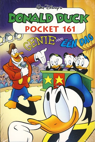 Donald Duck - Pocket 3e reeks 161 - Genie voor één dag, Softcover, Eerste druk (2009) (Sanoma)