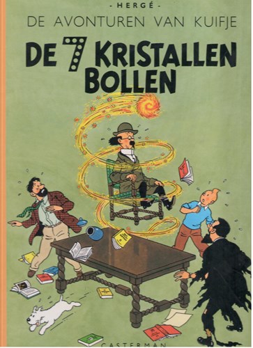 Kuifje 12 - De 7 kristallen bollen, Hc+linnen rug, Kuifje - Facsimile kleur (Casterman)