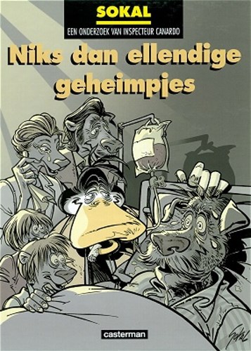 Inspecteur Canardo 11 - Niks dan ellendige geheimpjes, Hardcover (Casterman)