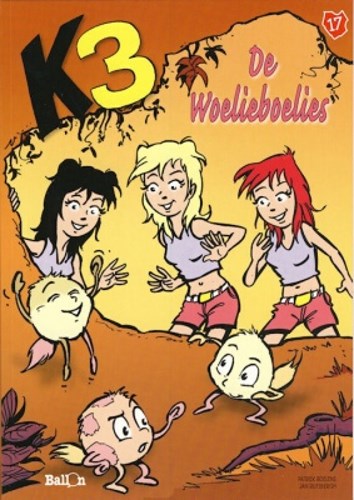 K3 17 - De woelieboelies, Softcover (Ballon)