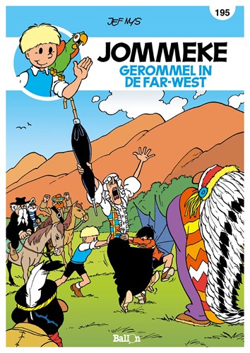 Jommeke 195 - Gerommel in de Far-West, Softcover, Jommeke - Relook (Ballon)