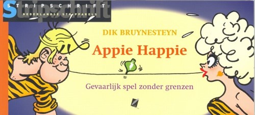 Stripparels 8 - Appie Happie - Gevaarlijk spel zonder grenzen, Softcover (Stripstift)