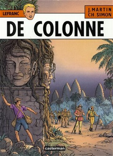 Lefranc 14 - De colonne, Softcover, Eerste druk (2001) (Casterman)