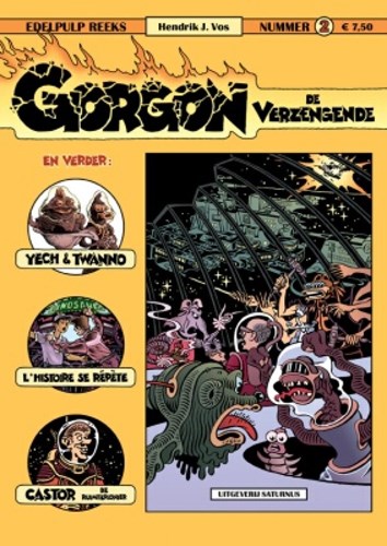 Edelpulpreeks 2 - Gorgon de verzengende, Softcover (Saturnus)