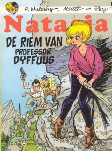 Natasja 15 - De riem van professor Dyffuus, Softcover (Marsu Productions)