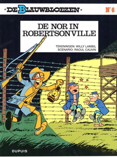 Blauwbloezen, de 6 - De nor in Robertsonville, Softcover, Blauwbloezen - Dupuis (Dupuis)