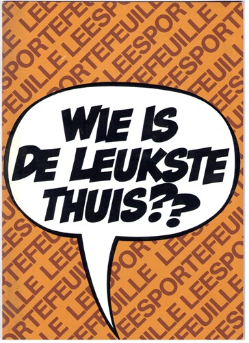 Robbedoes persdossier 2427 - Wie is de leukste thuis - persdossier, Persdossier (Dupuis)