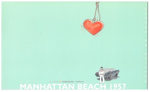 Collectie Getekend   - Manhattan Beach 1957 - persdossier, Persdossier (Lombard)