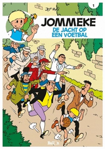 Jommeke 1 - De jacht op een voetbal, Softcover, Jommeke - Relook (Ballon)