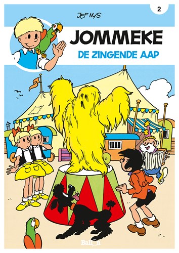 Jommeke 2 - De zingende aap, Softcover, Eerste druk (2014), Jommeke - Relook (Ballon)