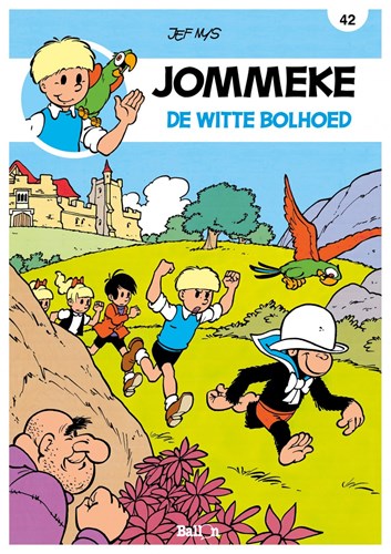 Jommeke 42 - De witte bolhoed, Softcover, Jommeke - Relook (Ballon)