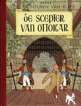 Kuifje 7 - De scepter van Ottokar, Hc+linnen rug, Kuifje - Facsimile kleur (Casterman)