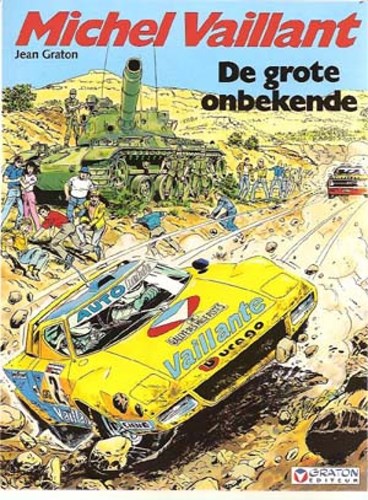 Michel Vaillant 37 - De grote onbekende, Softcover (Graton editeur)