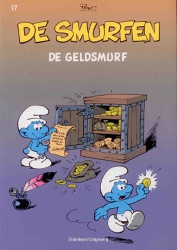 Smurfen, de 17 - De geldsmurf, Softcover, Eerste druk (2009) (Standaard Uitgeverij)