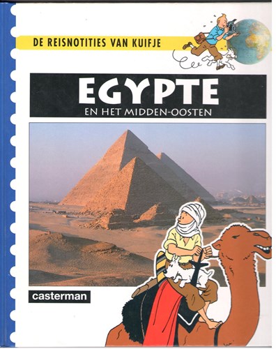 Kuifje - Reisnotities van  - Egypte en het Midden-Oosten, Hardcover (Casterman)