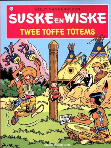 Suske en Wiske 108 - Twee toffe totems, Softcover, Vierkleurenreeks - Softcover (Standaard Uitgeverij)