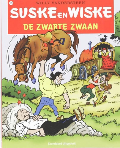 Suske en Wiske 123 - De Zwarte Zwaan, Softcover, Vierkleurenreeks - Softcover (Standaard Uitgeverij)