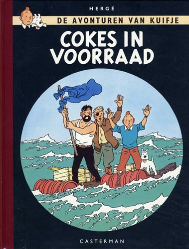 Kuifje 18 - Cokes in voorraad, Hc+linnen rug, Kuifje - Facsimile kleur (Casterman)