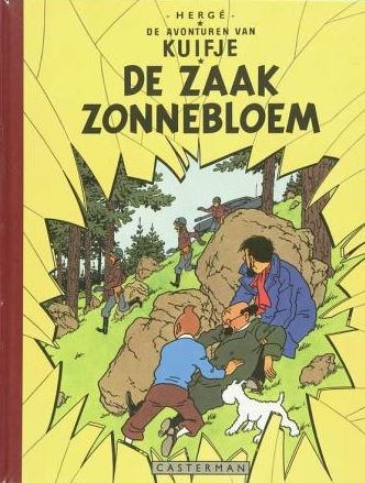 Kuifje 17 - De zaak Zonnebloem, Hc+linnen rug, Eerste druk (2007), Kuifje - Facsimile kleur (Casterman)