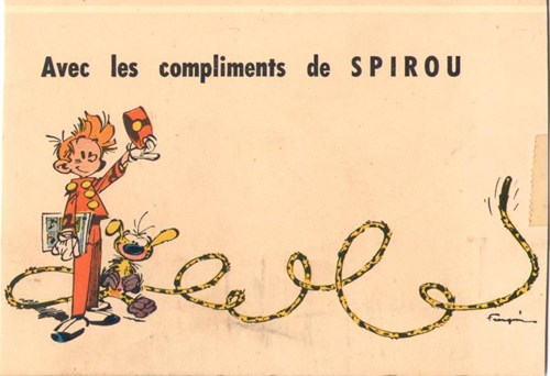 Robbedoes - diversen  - Avec les compliments de Spirou, Softcover (Le Journal du Spirou)