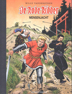 Rode Ridder, de 244 - Mensenjacht, Hc+linnen rug, Rode Ridder - Luxe (Standaard Uitgeverij)