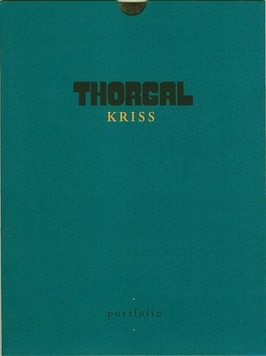 Thorgal 28 - Kriss van Valnor, Sc+portfolio, Eerste druk (2004), Thorgal - Softcover (Lombard)