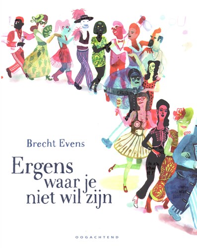 Brecht Evens - Collectie  - Ergens waar je niet wil zijn, Hardcover (Oogachtend)