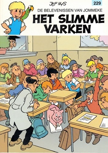 Jommeke 229 - Het slimme varken, Softcover, Jommeke - traditionele cover (Mezzanine)