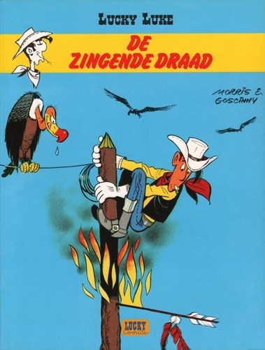 Lucky Luke - 2e reeks 16 - De zingende draad, Softcover, Lucky uitgaven (Lucky Comics)
