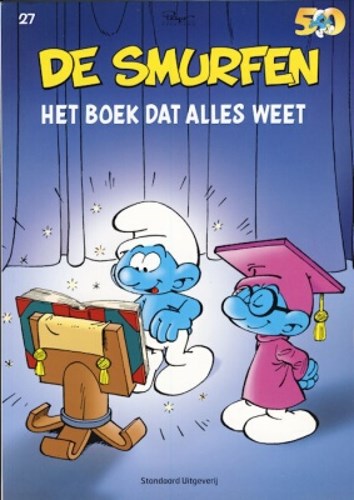 Smurfen, de 27 - Het boek dat alles weet, Softcover, Eerste druk (2008) (Standaard Uitgeverij)