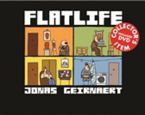 Jonas Geirnaert - diversen  - Flatlife (met dvd), Hardcover (Harmonie, de)