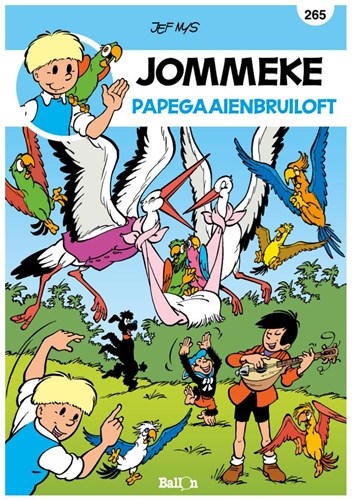 Jommeke 265 - Papegaaienbruiloft, Softcover, Jommeke - Relook (Ballon)