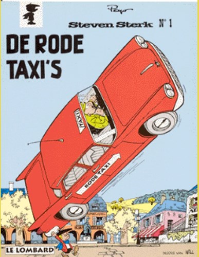 Steven Sterk 1 - De rode taxi's, Softcover (Lombard)