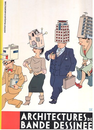 Joost Swarte - Collectie  - Architectures de Bande Dessinee, Hardcover, Eerste druk (1985) (Institut Francais D'Architecture)