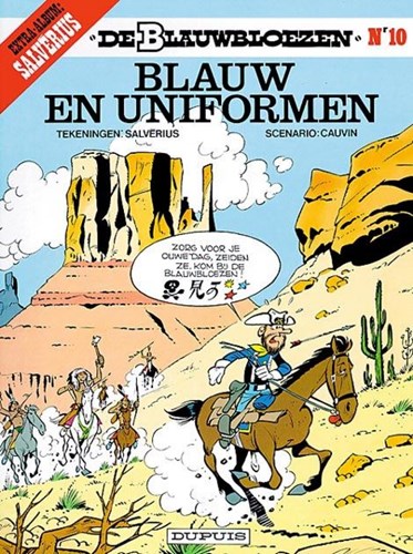 Blauwbloezen, de 10 - Blauw en uniformen, Softcover, Blauwbloezen - Dupuis (Dupuis)