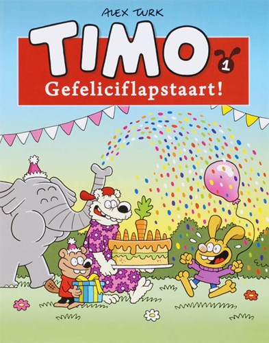 Timo 1 - Gefeliciflapstaart!, Softcover (Oeros)