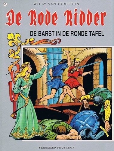 Rode Ridder, de 40 - De barst in de ronde tafel, Softcover, Eerste druk (2001), Rode Ridder - Gekleurde reeks (Standaard Uitgeverij)