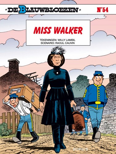 Blauwbloezen, de 54 - Miss Walker, Softcover, Blauwbloezen - Dupuis (Dupuis)