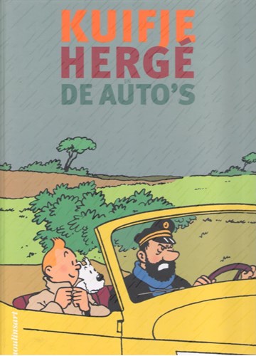 Kuifje - Diversen  - Kuifje, Hergé en de auto's, Hardcover (Moulinsart)