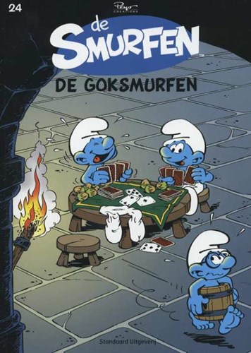Smurfen, de 24 - De goksmurfen, Softcover (Standaard Uitgeverij)