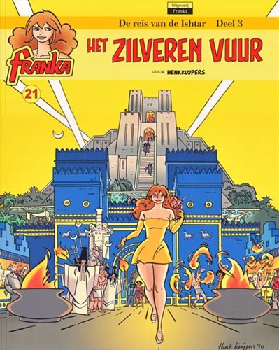 Franka 21 - Het zilveren vuur, Softcover, Franka - Softcover (Uitgeverij Franka)