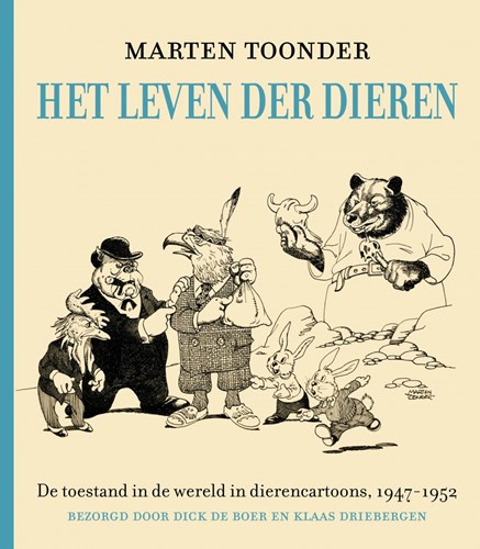 Marten Toonder - Collectie  - Het leven der dieren, Hc+prent (Uitgeverij Klaas Driebergen)