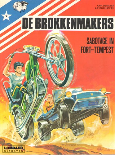 Brokkenmakers, de 2 - Sabotage in Fort-Tempest, Softcover (Lombard / Albracht)