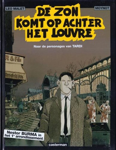 Nestor Burma 7 - De zon komt op achter het Louvre, Hardcover (Casterman)