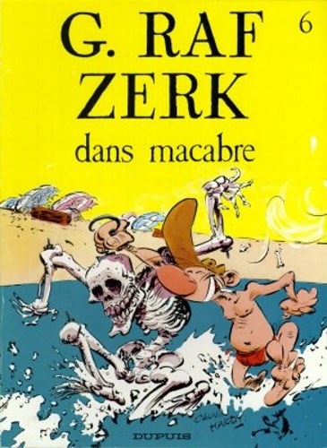 G.raf Zerk 6 - Dans Macabre, Softcover, Eerste druk (1989) (Dupuis)