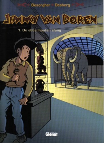 Jimmy van Doren 1 - De ebbenhouten slang, Softcover (Glénat)